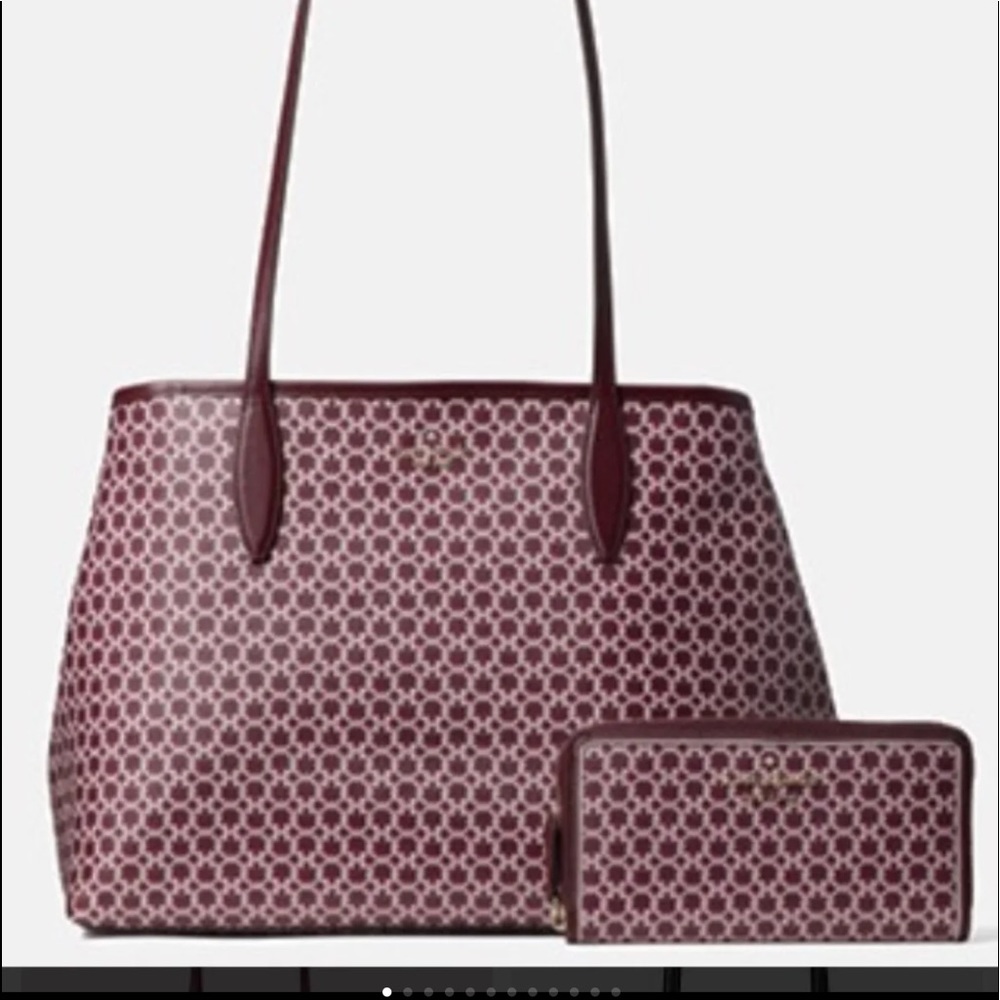 Kate Spade link Shoulder Bag and Wallet Set